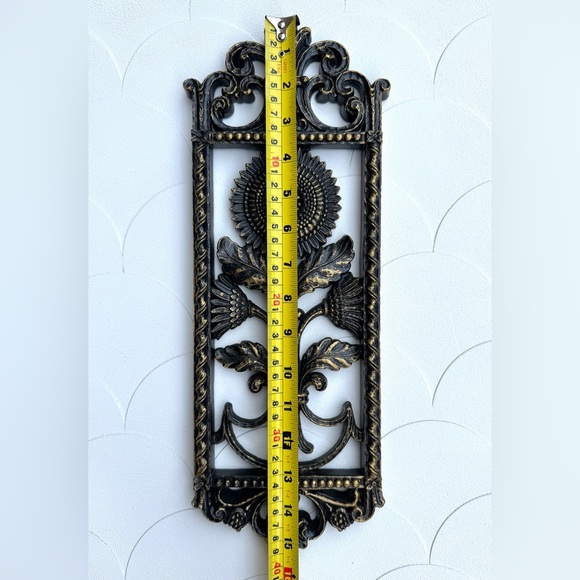 VINTAGE MCM Homco Flower Wall Plaque - Picture 7 of 8